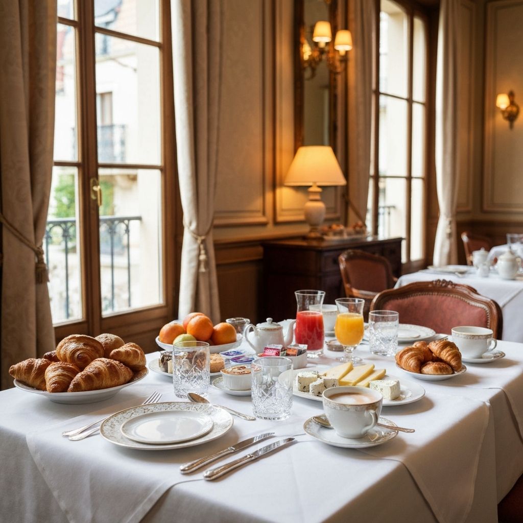 Petit-dejeuner buffet